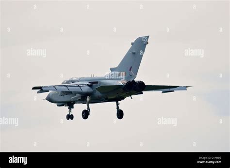 Marham, Norfolk. Tornado GR4 Aircraft coming into land at RAF Marham in ...