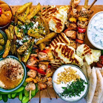 Greek Meze Platter - Hungry Healthy Happy