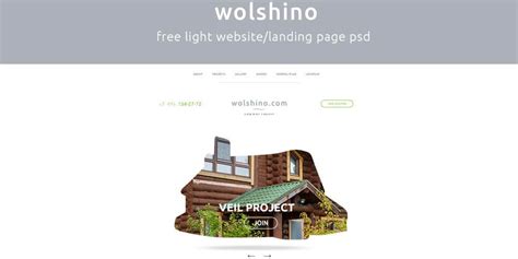 Beautiful Landing Page Templates PSD