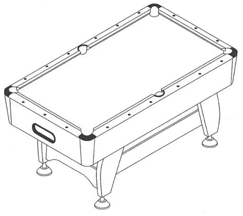 SIMBA A057590118 Pool Table 8FT Instructions