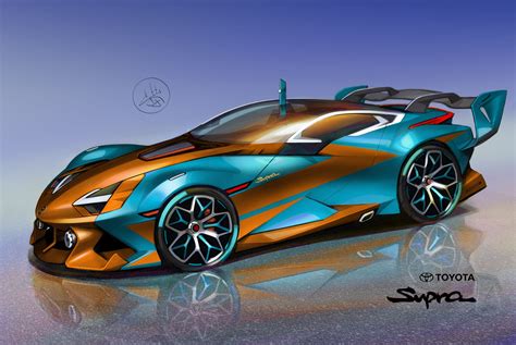 ArtStation - toyota supra 2025, Aleksandr Sidelnikov | Toyota supra ...