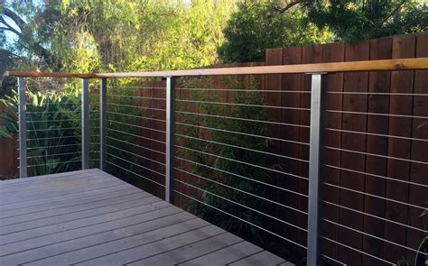 Stainless Steel Deck Railing Posts - San Diego Cable Railings