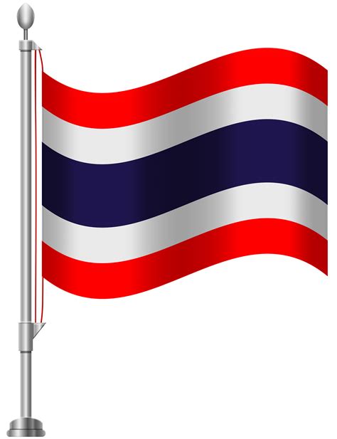 Thailand Flag PNG Clip Art - Best WEB Clipart