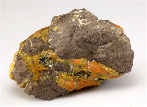 Uraninite altering to Clarkeite on Zircon - Minerals For Sale - #2501447