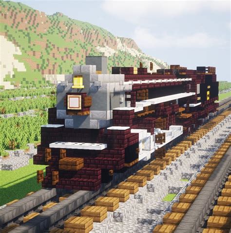 Steam Train | Minecraft architecture, Minecraft steampunk, Minecraft ...