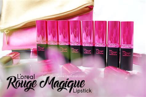 Beauty Blogger Indonesia by Lee Via Han: L'oreal Paris Rouge Magique Lipstick REVIEW