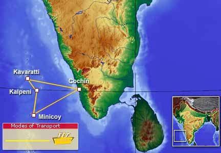 Lakshadweep World Map