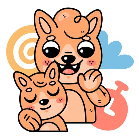 Family Stickers - Free animals Stickers