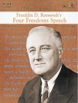 Franklin D. Roosevelt's Four Freedoms Speech by Lorenz Educational Press Family