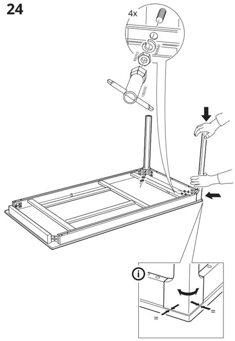 IKEA 392.795.67 EKEDALEN Extendable Table Instructions