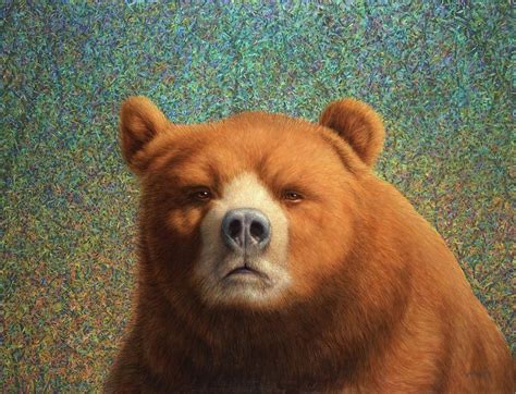 Bear Painting - Bearish by James W Johnson | Animal portraits art, Canvas art prints, Animal canvas