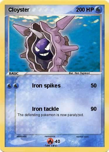 Pokémon Cloyster 26 26 - Iron spikes - My Pokemon Card