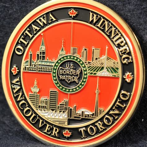 US Border Patrol Canada Desk | Challengecoins.ca