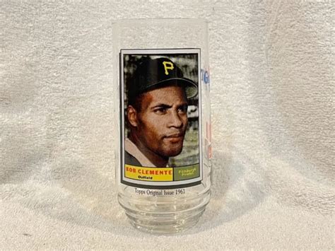 VINTAGE ROBERTO CLEMENTE 1993 McDonald's All Time Greats verre Pittsburgh Pirates EUR 16,52 ...