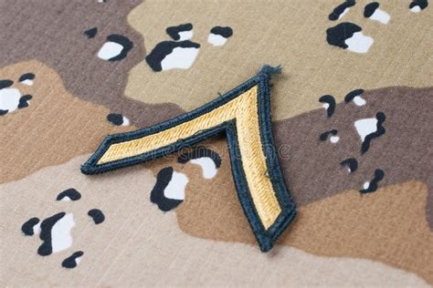 May 12, 2018. US ARMY Private Rank Patch on Desert Battle Dress Uniform ...