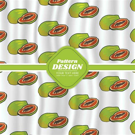 fruit pattern background design 25410040 Vector Art at Vecteezy