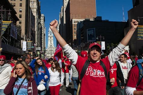 2008 World Series Champions Philadelpia Phillies Parade through Center ...