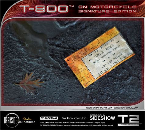 T-800 on Motorcycle (Movie/Terminator 2 – Judgement Day) – Time to collect