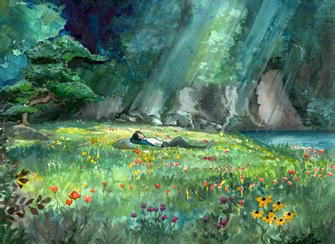 Sunlit Meadow by Skyfurrow on DeviantArt