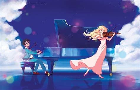 HD wallpaper: Your Lie in April wallpaper, Shigatsu wa Kimi no Uso ...