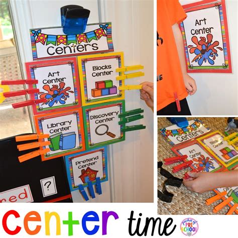 Center Time Management for Preschool and Pre-K - Pocket of Preschool