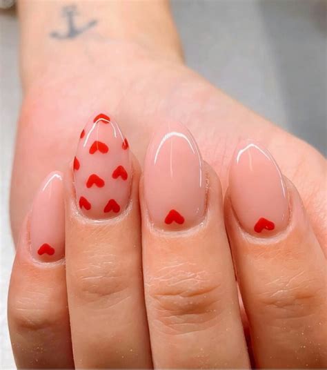 15 Lovely Red Valentine Nail Design Ideas - The Glossychic