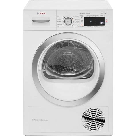 Bosch Serie 8 Heat Pump Tumble Dryer | WTW87560GB | ao.com | Tumble dryer, Heat pump, Bosch