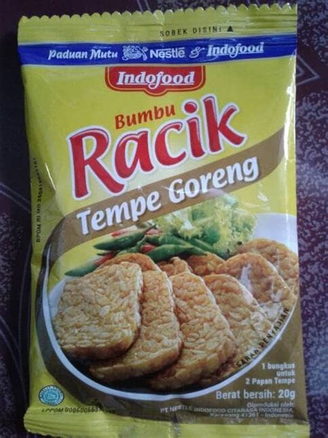 Jual Bumbu Tempe Goreng Instan/Indofood Bumbu Racik Tempe Goreng 20g ...