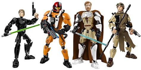 LEGO Star Wars Buildable Figurines from $17 Prime shipped including Luke Skywalker, Obi-Wan ...