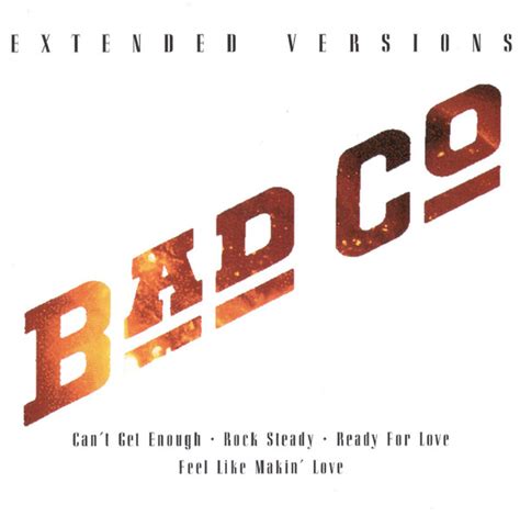 Bad Company - Extended Versions (2011, CD) | Discogs