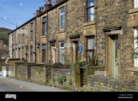 Peak District village of Hayfield Derbyshire England Stock Photo - Alamy