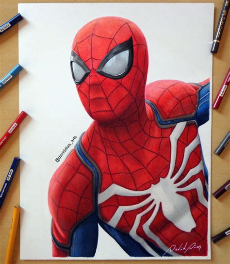 32+ Drawing Spiderman Gif - Shiyuyem