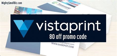 Vistaprint Promo Code 80% Off