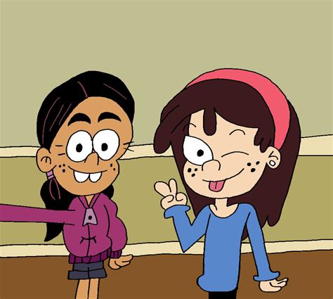 Ronnie Anne and Sid Selfie (colored) by IAmAutism on DeviantArt