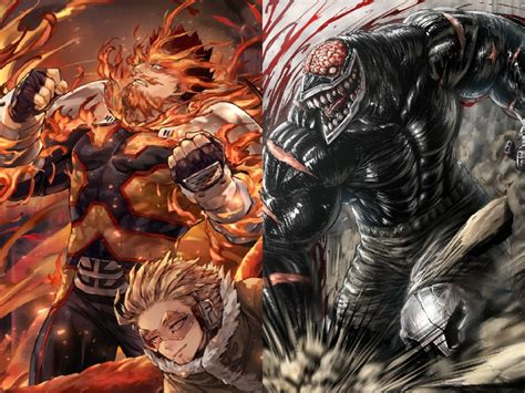 Endeavor vs. USJ Nomu - Battles - Comic Vine