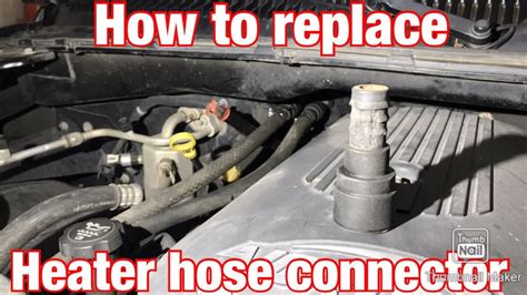 Heater Hose Repair On 2000 Silverado