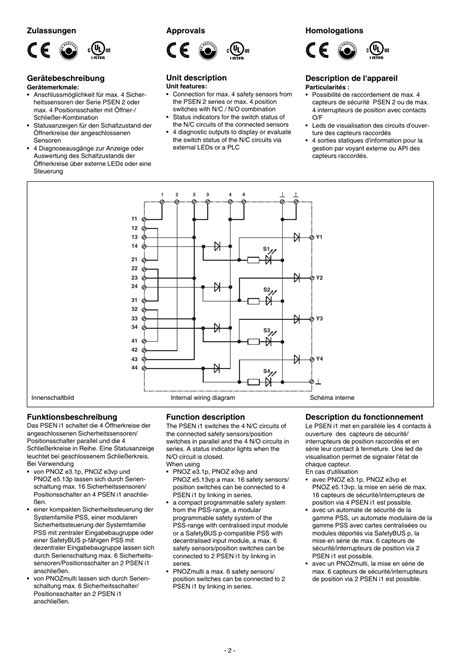 Pilz Pnoz X3 Safety Relay Wiring Diagram