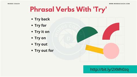 Phrasal Verbs With 'Try' - Word Coach