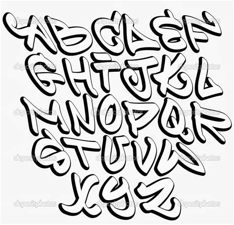 Graffitie: alphabet graffiti fonts