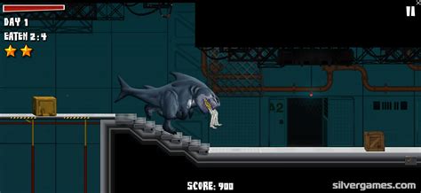 Sharkosaurus Rampage - Play Online on SilverGames 🕹️