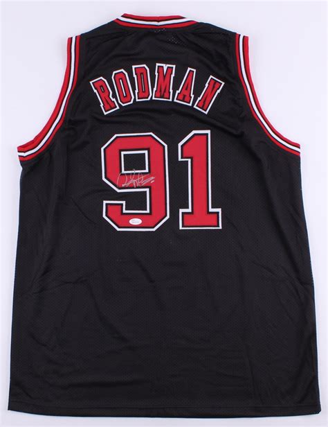 Dennis Rodman Signed Bulls Jersey (JSA) | Pristine Auction