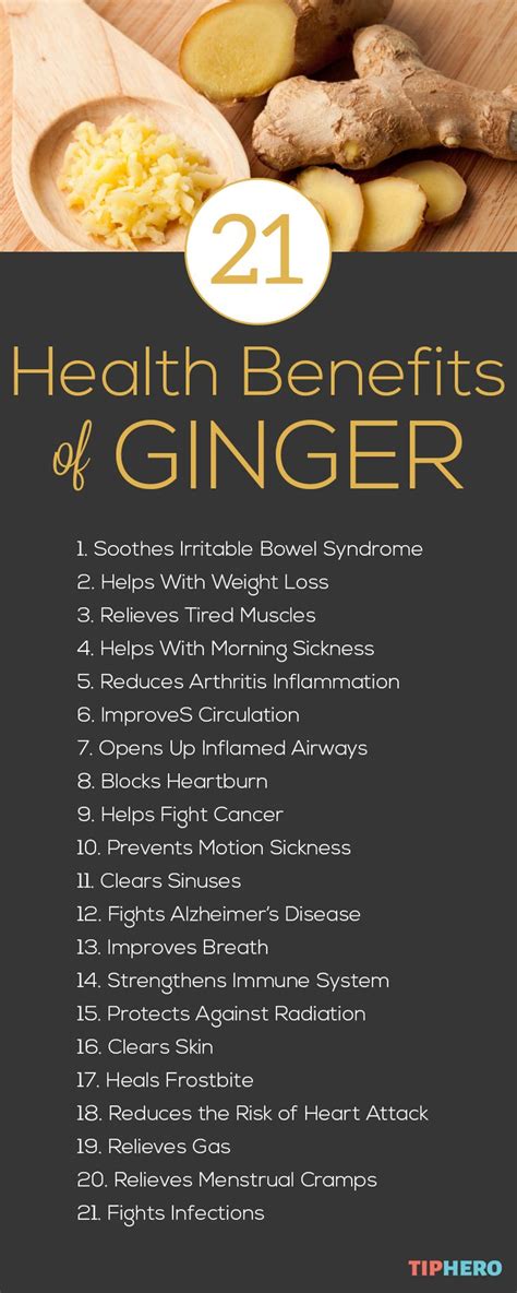 21 Health Benefits Everyone Needs to Know about Ginger | Health benefits of ginger, Ginger ...