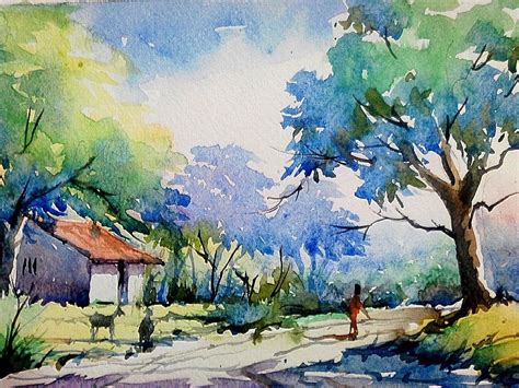 Beautiful Watercolor Paintings Of Nature at PaintingValley.com ...