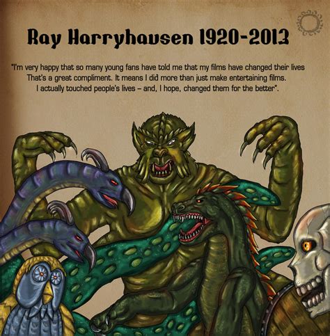 Ray Harryhausen Tribute by Silvermoonlight on DeviantArt