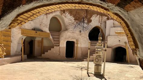 Hotel Sidi Idriss / Lars Homestead Interior - Star Wars Location