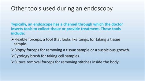 Endoscopy and types of endoscopy