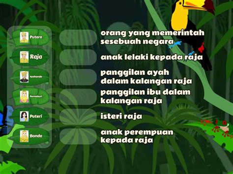 Salasilah Keluarga Diraja - Match up