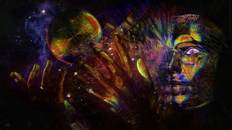 psychedelic, Cg, Digital, Art, Sci, Fi, Science, Space, Universe ...