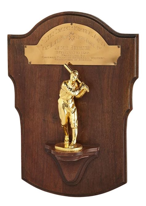 1947 Jackie Robinson Rookie of the Year Award-The First Ever