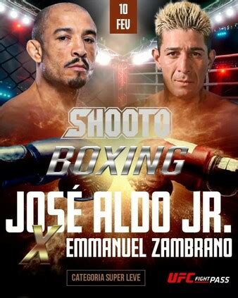 Shooto Brasil Boxing: Aldo vs. Zambrano | Boxing Event | Tapology